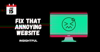 Link: Fix Your Annoying Website - Crowdcast